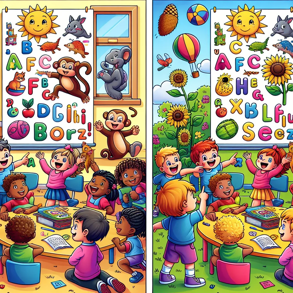 Buchstaben und Laute kennenlernen (Anlauttabelle) — Deutsch