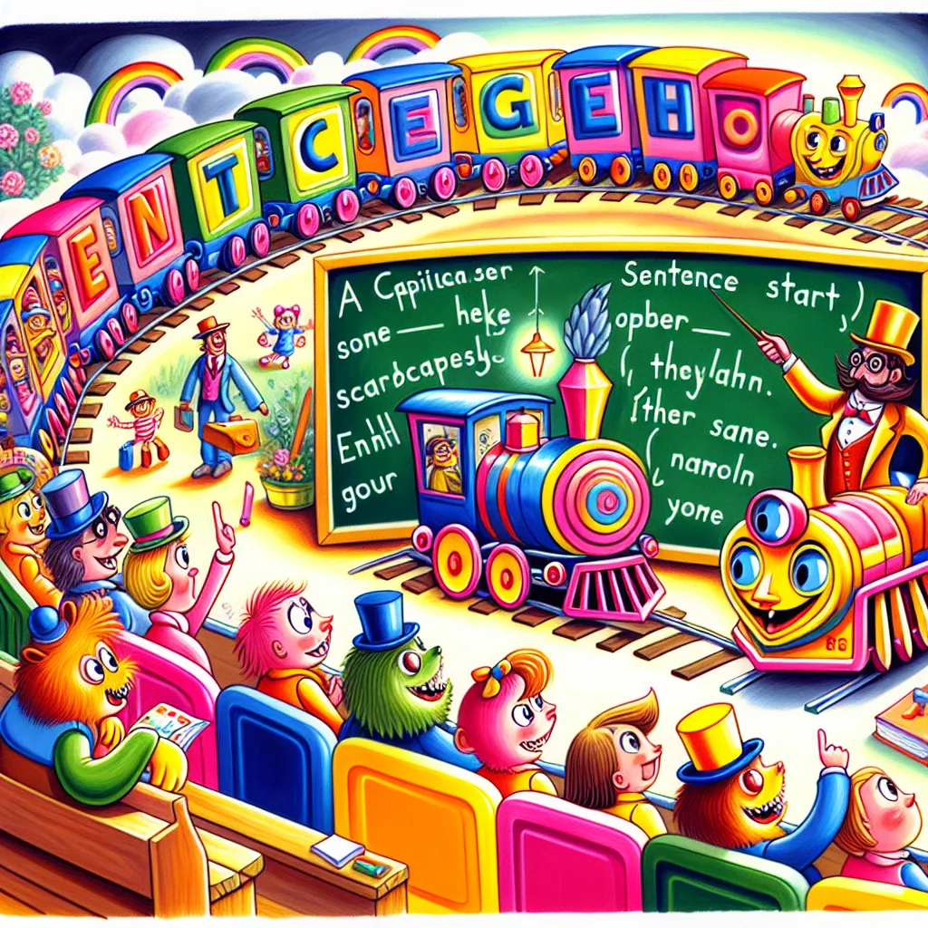 Groß- und Kleinschreibung: Satzanfang und Namen — Deutsch