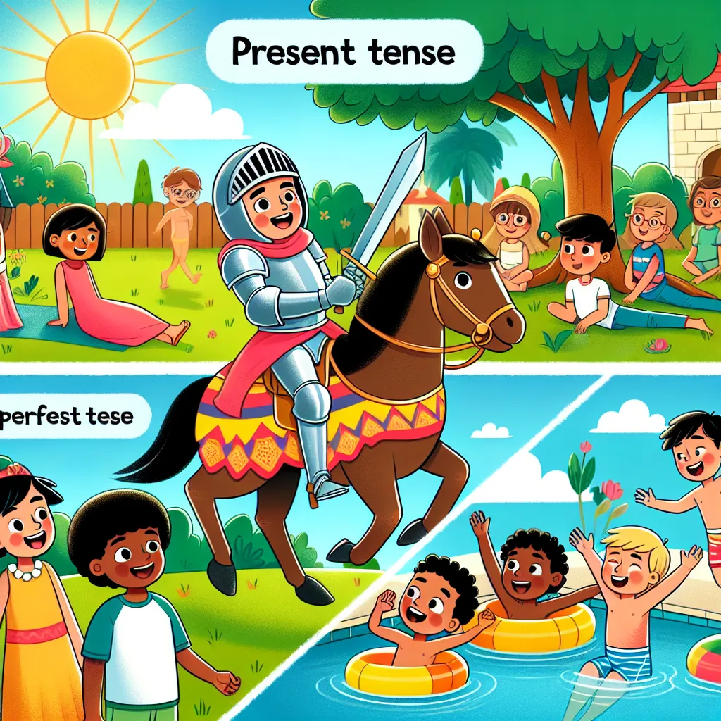 Zeitformen: Präsens, Präteritum, Perfekt — Deutsch