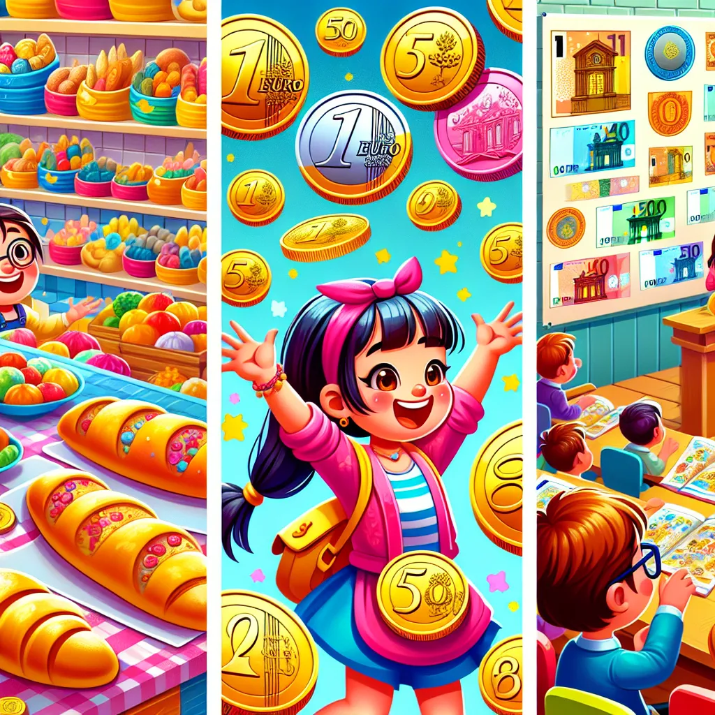 Geld kennenlernen (Münzen und Scheine) — Mathematik