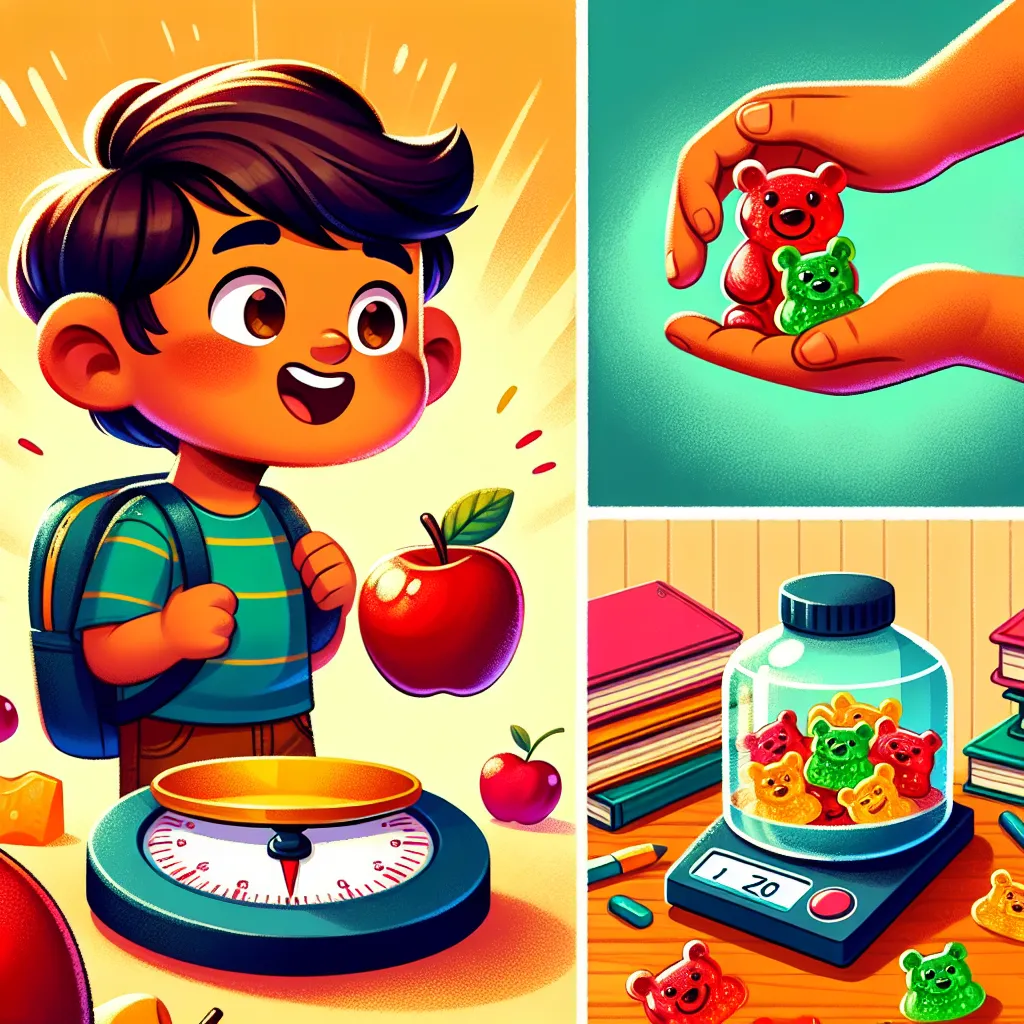 Gewichte: kg und g — Mathematik