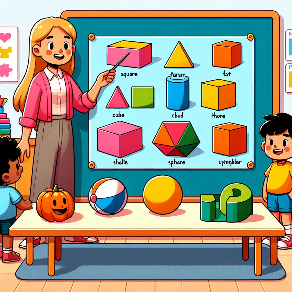 Flächen und Körper unterscheiden — Mathematik