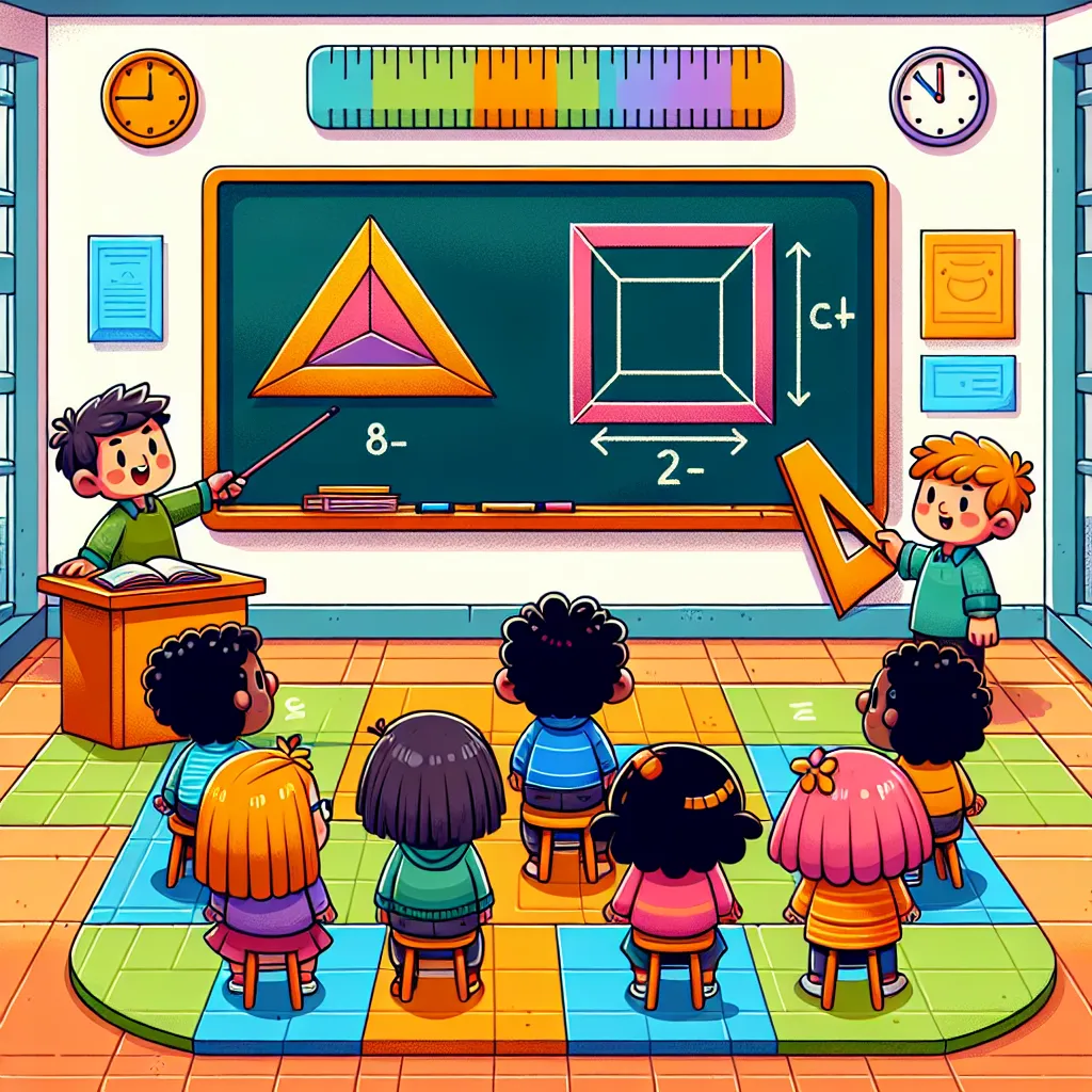 Rechteck und Quadrat – Eigenschaften — Mathematik