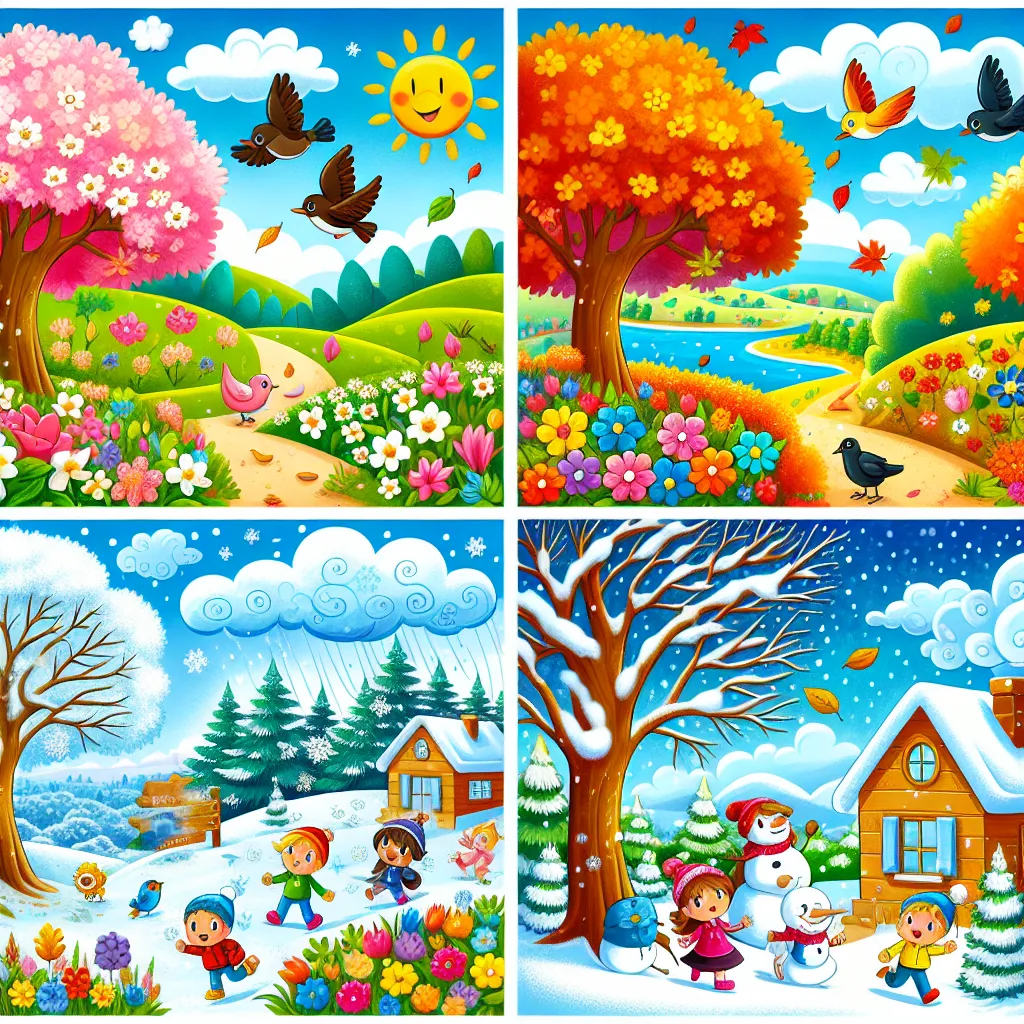 Jahreszeiten und ihre Merkmale — Sachunterricht