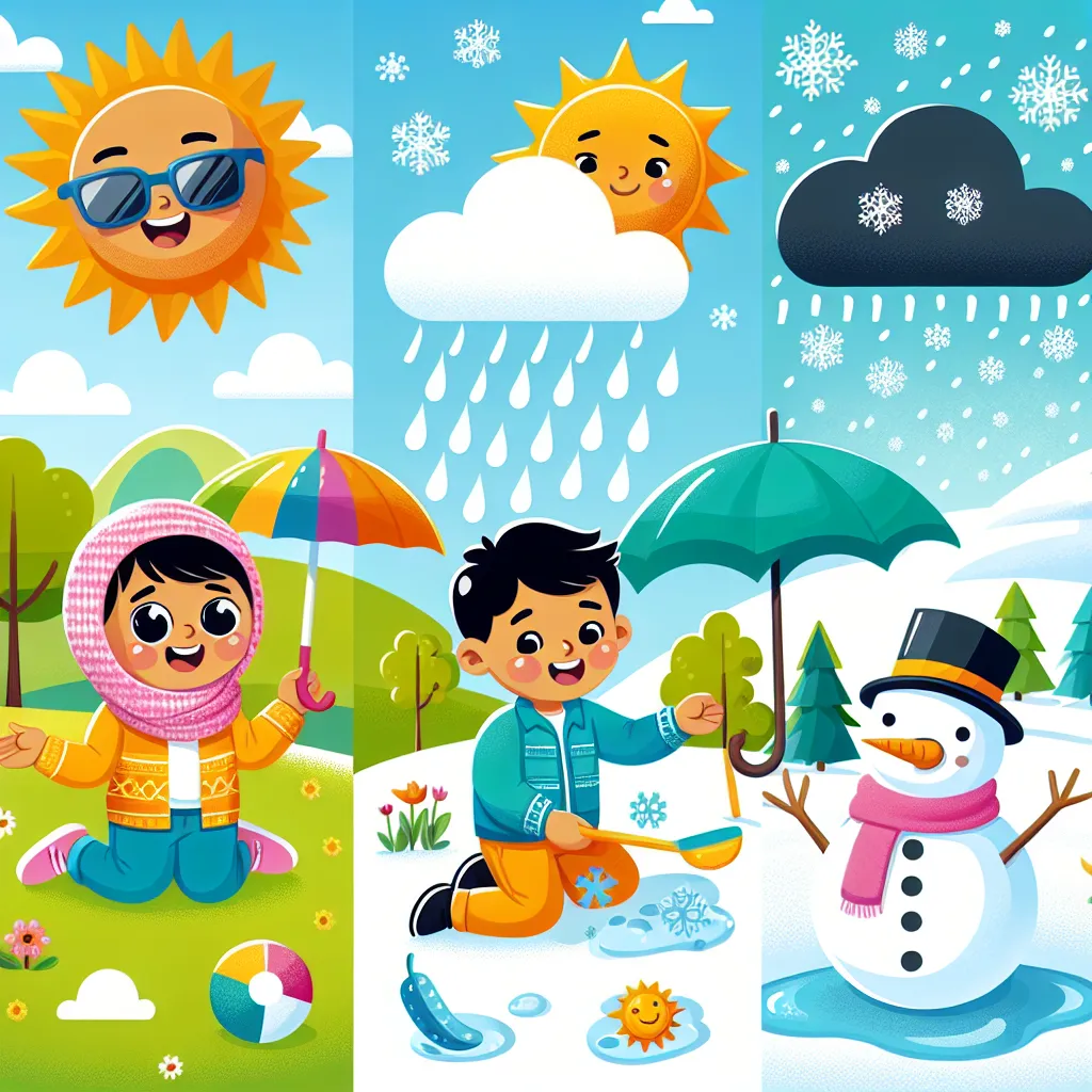 Wetter und Klimaphänomene beobachten — Sachunterricht