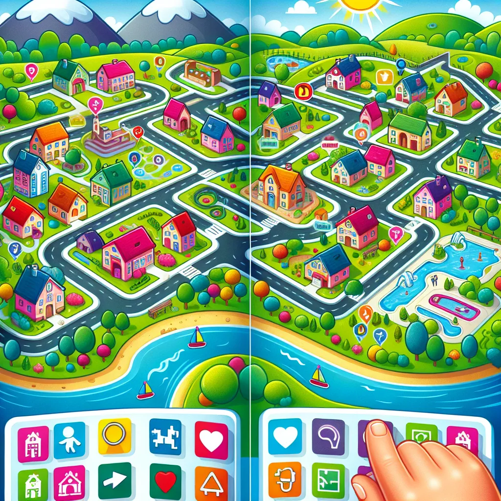 Unser Wohnort – Karte und Stadtplan lesen — Sachunterricht