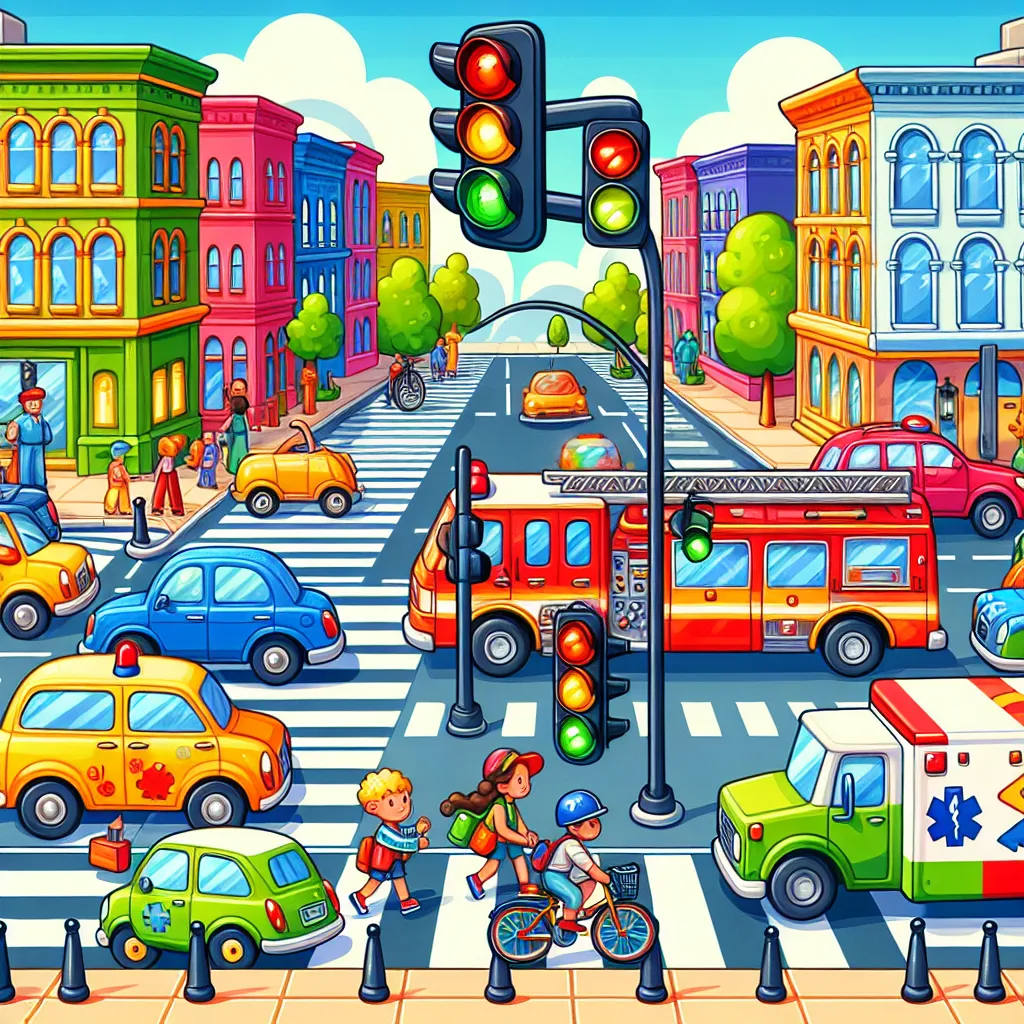 Verkehr – Fahrzeuge und Verkehrsregeln — Sachunterricht