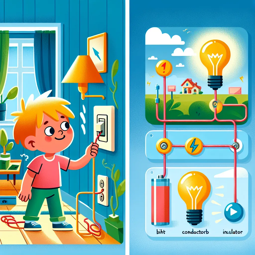 Strom und Stromkreis – einfache Experimente — Sachunterricht