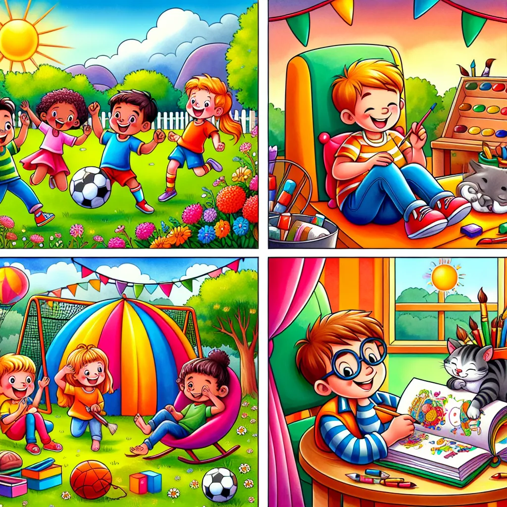 Hobbies and Free Time Activities — Englisch