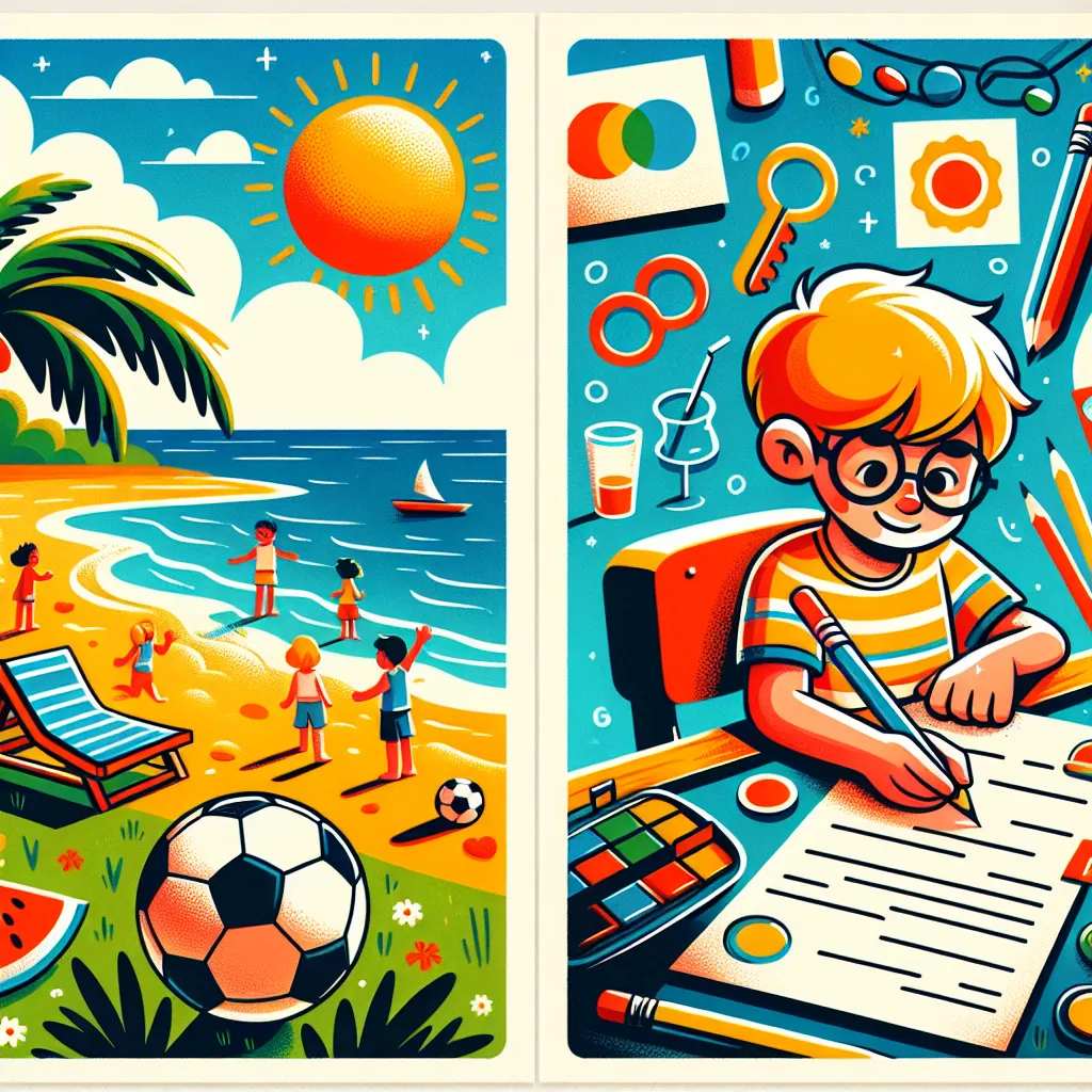 Writing a Simple Postcard or Letter — Englisch