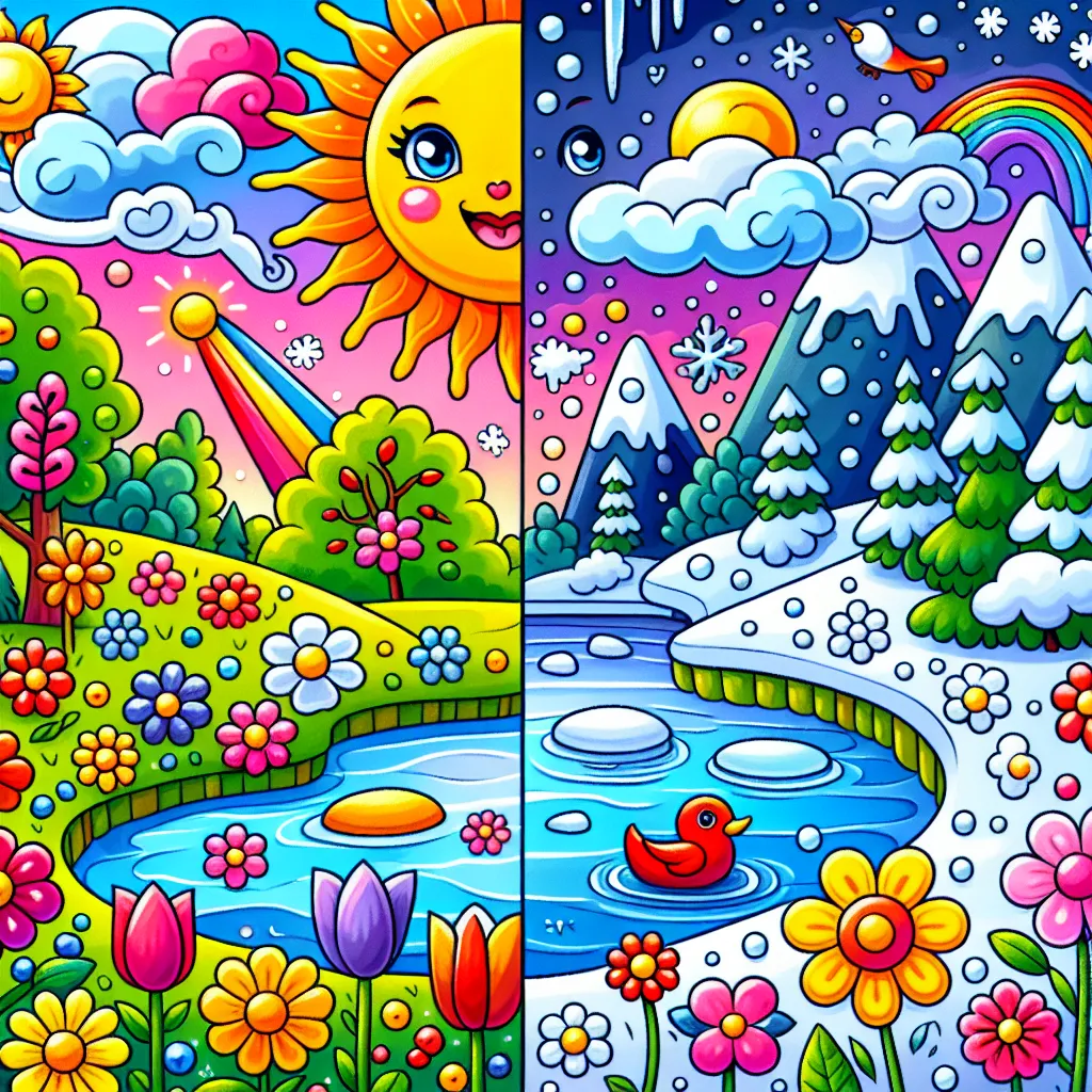 Farben und Stimmung – warm und kalt — Kunst