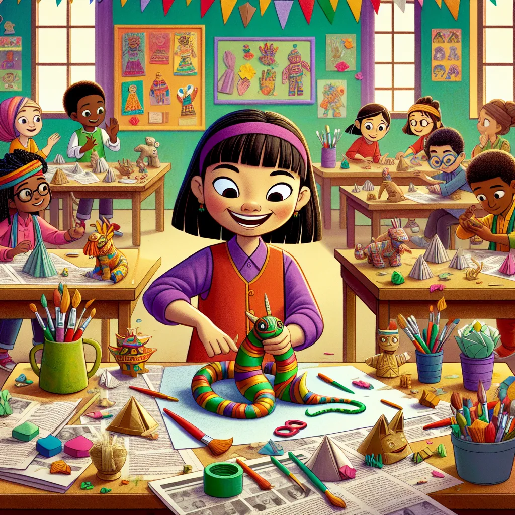 Plastisches Gestalten (Ton, Papier) — Kunst