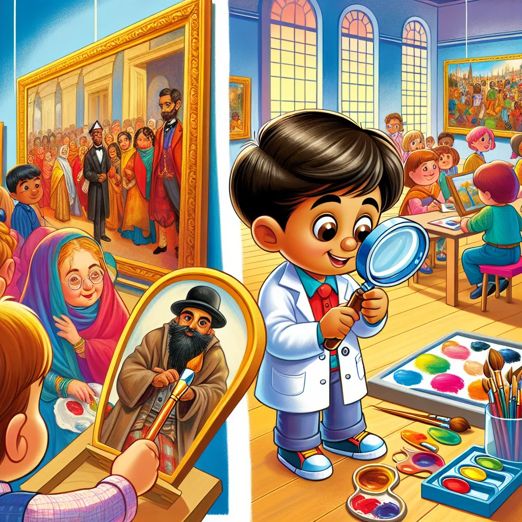 Kunstwerke analysieren und nachgestalten — Kunst