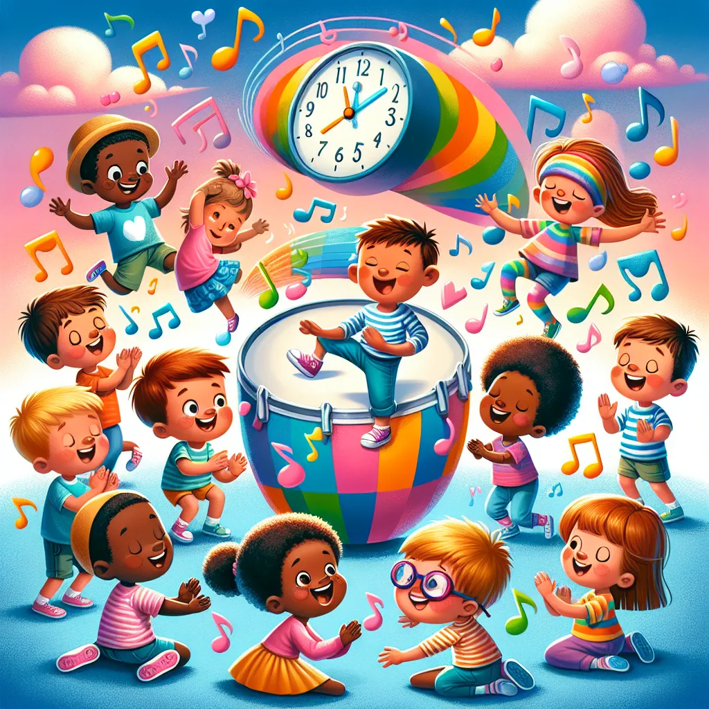 Rhythmus klatschen und bewegen — Musik