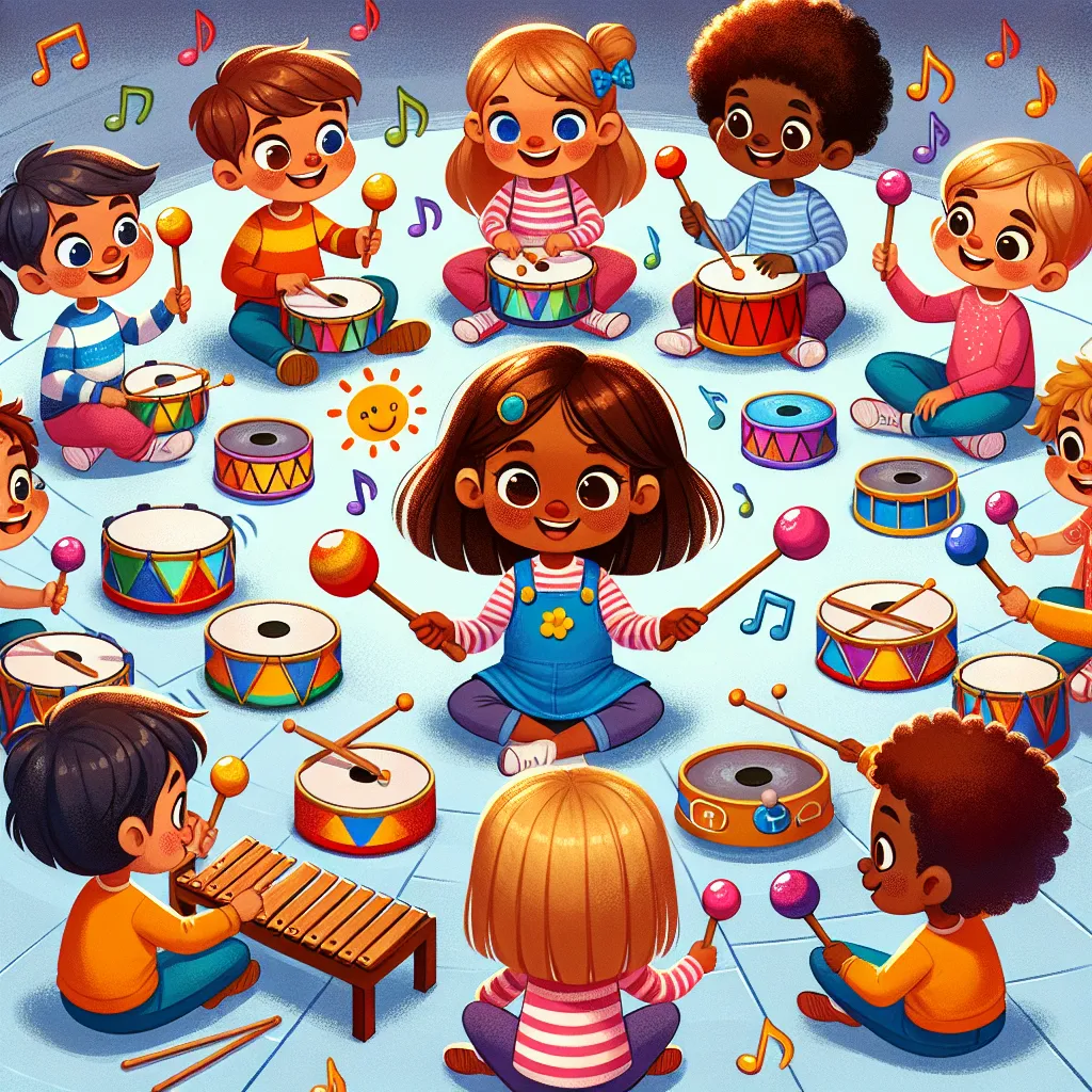 Instrumente der Klasse (Orff-Instrumente) — Musik