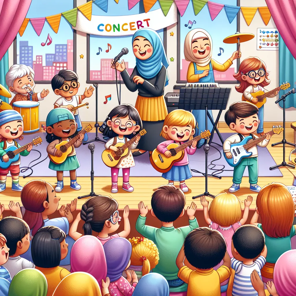 Ein Klassenkonzert vorbereiten — Musik