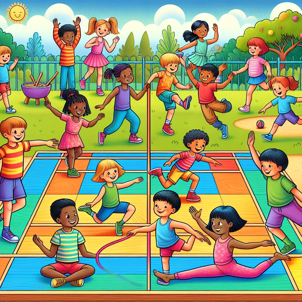 Körperwahrnehmung und Bewegungsspiele — Sport