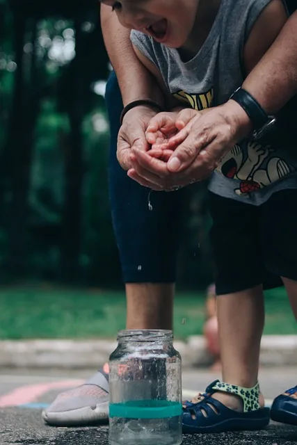 your hands are wet, hands, smile, together, feet, bottle, together, together, together, together, together, feet, feet, bottle, bottle