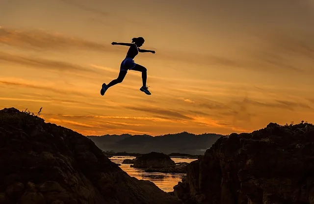 achieve, woman, girl, jumping, running, sports, sportive, athletic, athlete, runner, adventure, challenge, competition, courage, dangerous, determination, fast, freedom, enjoy, high, jump, leap, nature, outdoor, over, rush, silhouette, success, successful, sunrise, winner, young